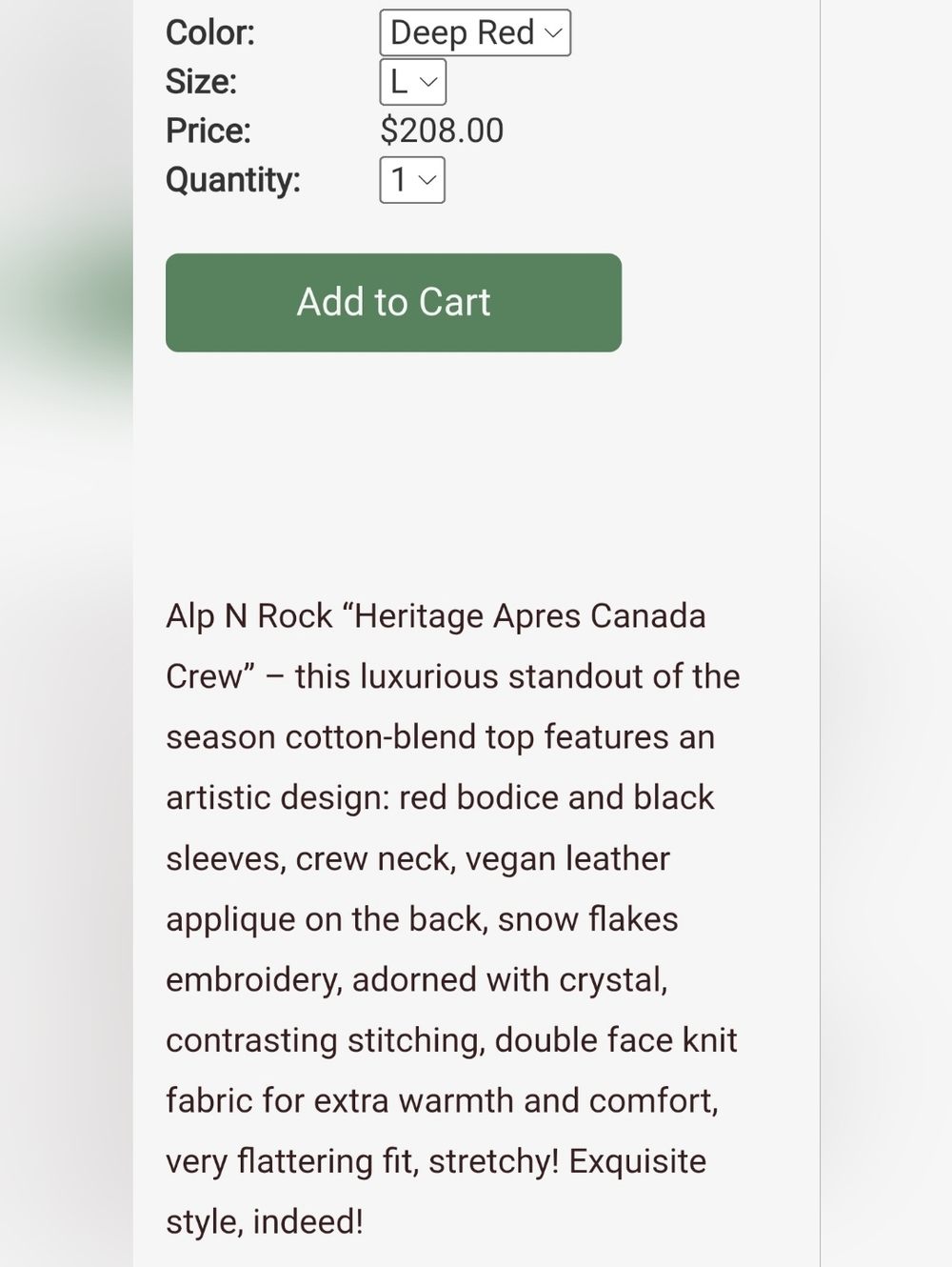 Alp N Rock Heritage Apres Canada Crew Henley Long Sleeve Top - Picture 14 of 14